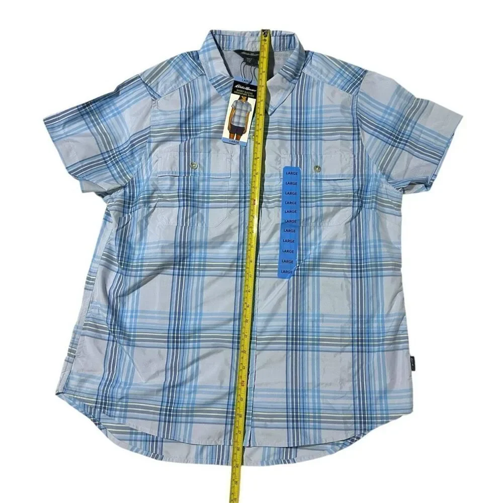 Eddie Bauer Women's Short Sleeve Adventure Top Size Large